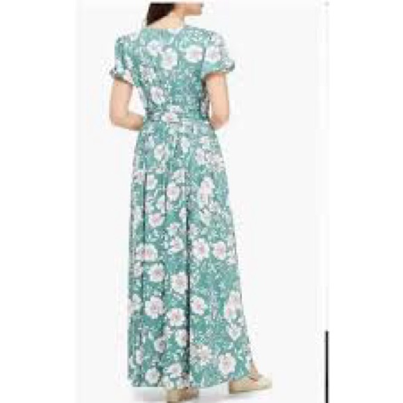 Gal Meets Glam Shannon Dress in Jade / Ivory - Picture 5 of 16